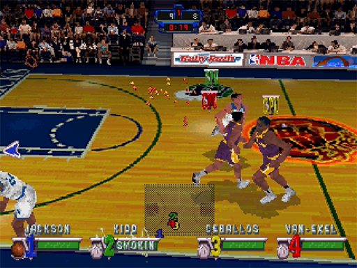 NBA Jam Extreme screenshot 4 for Sega Saturn
